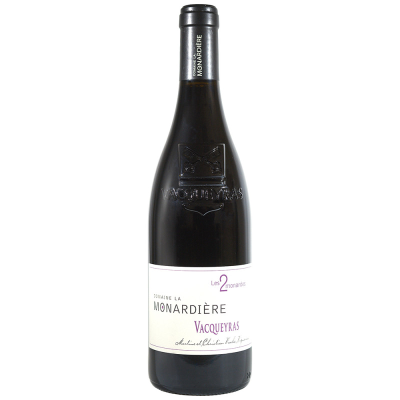 Vin rouge de Vacqueyras La Monardière cuvée Les 2 Monardes