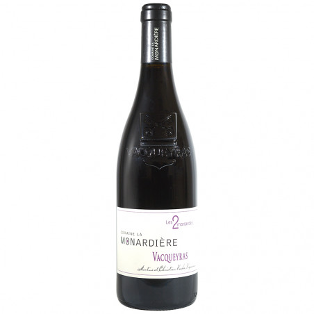 Vin rouge de Vacqueyras La Monardière cuvée Les 2 Monardes