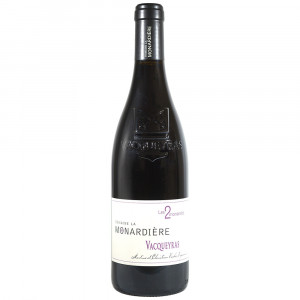Vin rouge de Vacqueyras La Monardière cuvée Les 2 Monardes