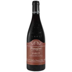 Vin rouge de Côtes du Rhône Sablet Domaine Piaugier