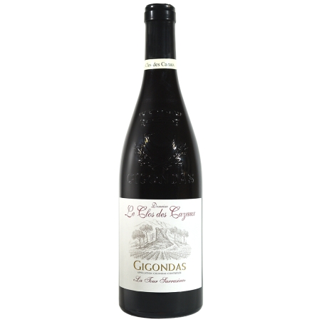 Vin rouge de Gigondas Clos des Cazaux La tour sarrasine