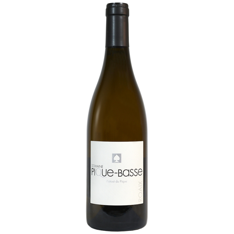 Vin blanc bio des Côtes du Rhône Pique-Basse L'atout du Pique