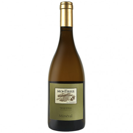 Vin blanc biodynamique de Vacqueyras Montirius cuvée Minéral