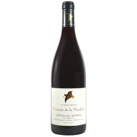 Vin rouge biologique des Côtes du Rhône domaine La Mordorée