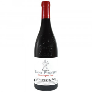 Vin rouge biologique de Châteauneuf du Pape Saint-Préfert Réserve Auguste Favier Vin rouge biologique de Châteauneuf du Pape Saint-Préfert Réserve Auguste Favier