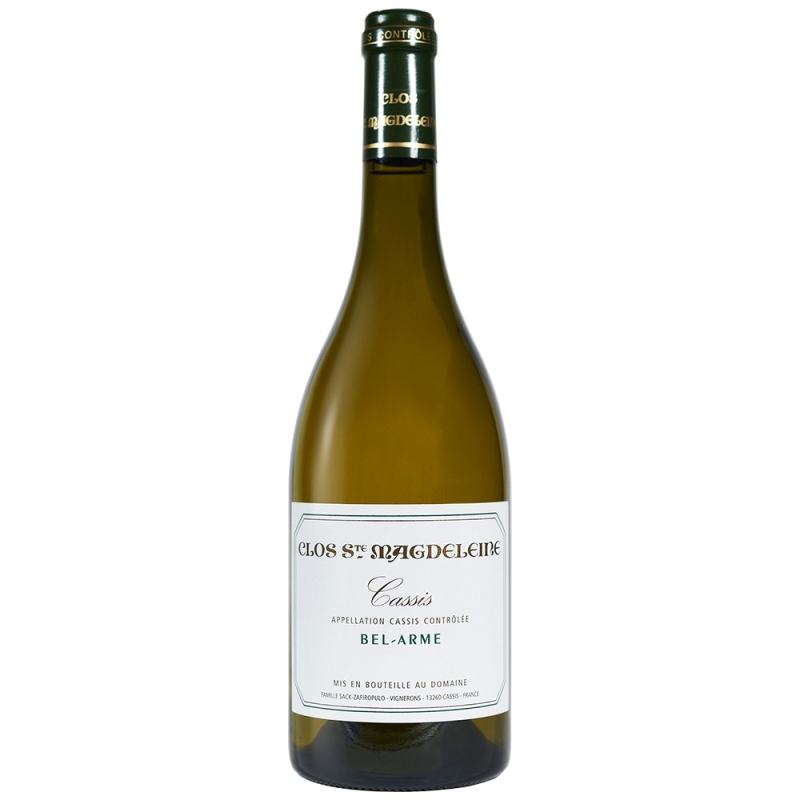 Vin blanc de Cassis bio Clos Magdeleine Bel-Arme