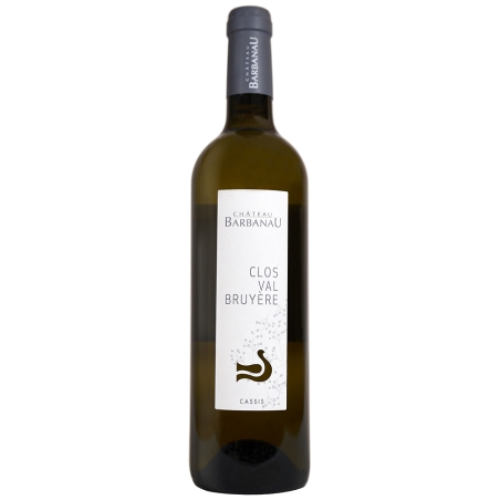 Vin blanc biologique de Cassis Clos Val Bruyère