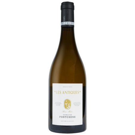 Vin blanc biodynamique d'IGP Alpilles domaine Fontchêne cuvée Les antiques