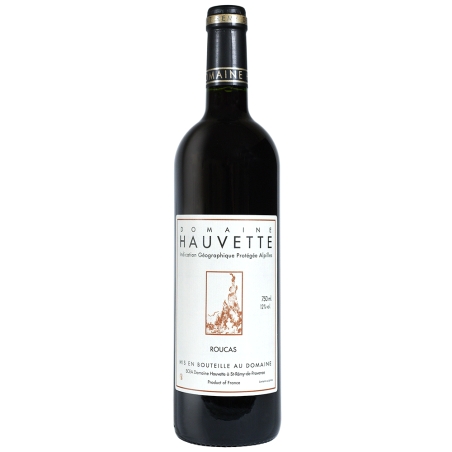 Vin rouge biologique d'IGP Alpilles du domaine Hauvette cuvée Roucas Vin rouge biologique d'IGP Alpilles du domaine Hauvette cuvée Roucas