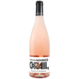 Vin rosé biologique des Côtes de Provence Château de Roquefort cuvée Corail Vin rosé biologique des Côtes de Provence Château de Roquefort cuvée Corail