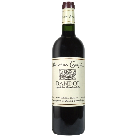 Vin rouge de Bandol domaine Tempier