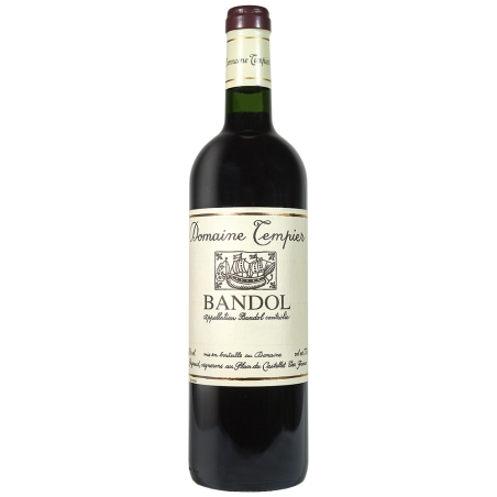 Vin rouge de Bandol domaine Tempier