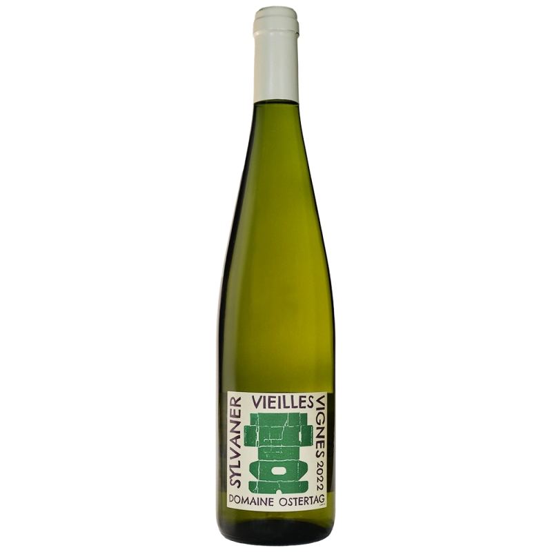 Vin blanc bio d'Alsace Ostertag Sylvaner Vieilles Vignes
