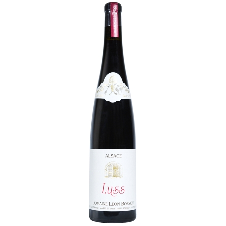 Vin rouge biologique d'Alsace domaine Léon Boesch Luss 2022