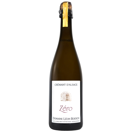 Crémant d Alsace domaine Léon Boesch Zéro