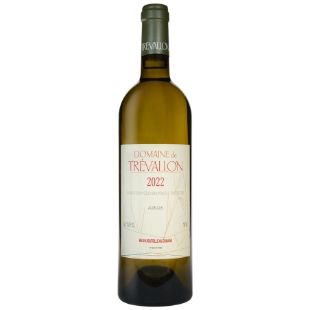 Vin blanc bio des Alpilles domaine de Trévallon Vin blanc bio des Alpilles domaine de Trévallon