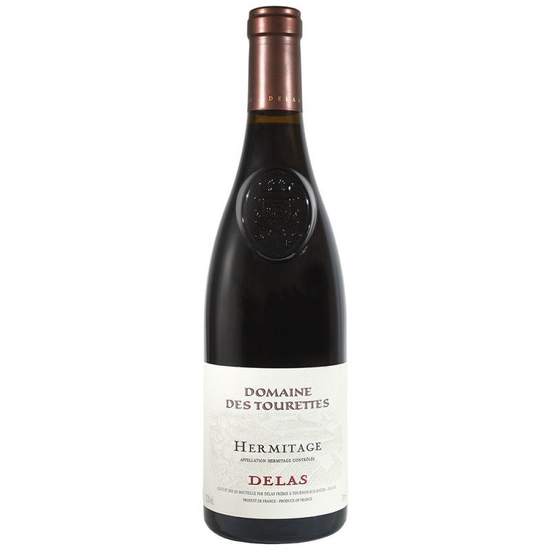 Vin rouge d'Hermitage domaine des Tourettes 2023