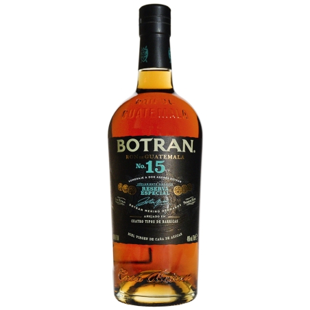 Rhum vieux Botran 15 ans d'âge