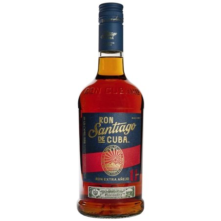 Ron Santiago de Cuba Rhum vieux Extra Añejo 11 ans d'âge