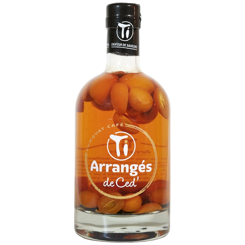 Rhum arrangé Ti arrangé de Ces Kumquat-café Rhum arrangé Ti arrangé de Ces Kumquat-café
