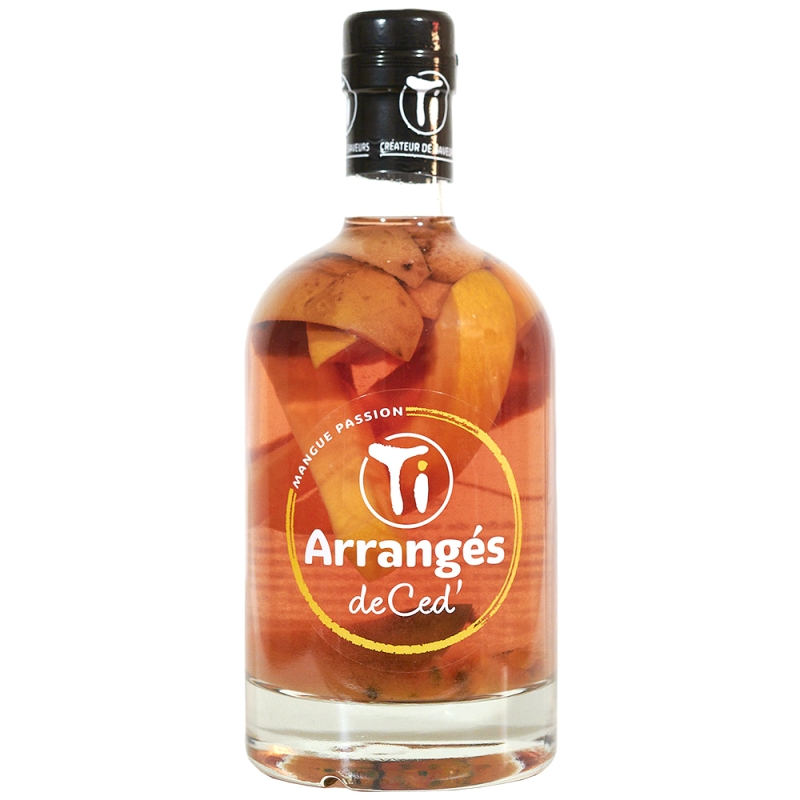 Rhum arrangé Ti Arrangé de Ced' Mangue Passion Rhum arrangé Ti Arrangé de Ced' Mangue Passion