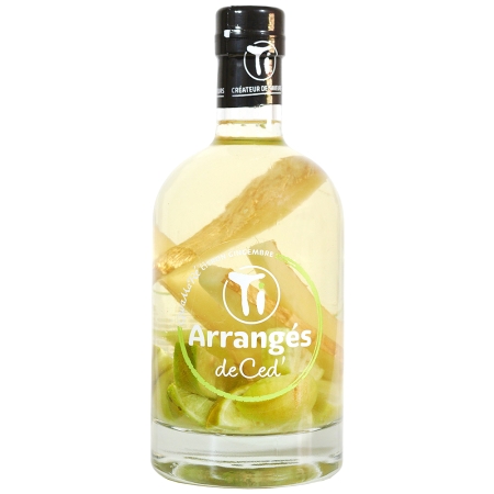 Rhum arrangé Ti Arrangé de Ced' Gwamaré-citron-gingembre