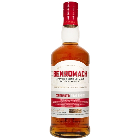 Whisky d'Ecosse Benromach Peat Smoke Sherry cask