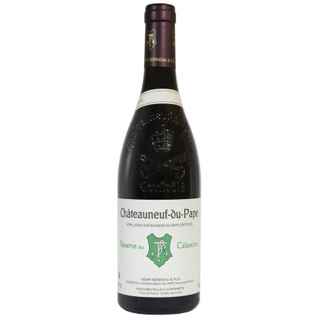 Châteauneuf du Pape rouge de Henri Bonneau Réserve des Célestins 2017