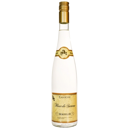 Eau-de-vie à la fleur de sureau distillerie Hoeffler Alsace