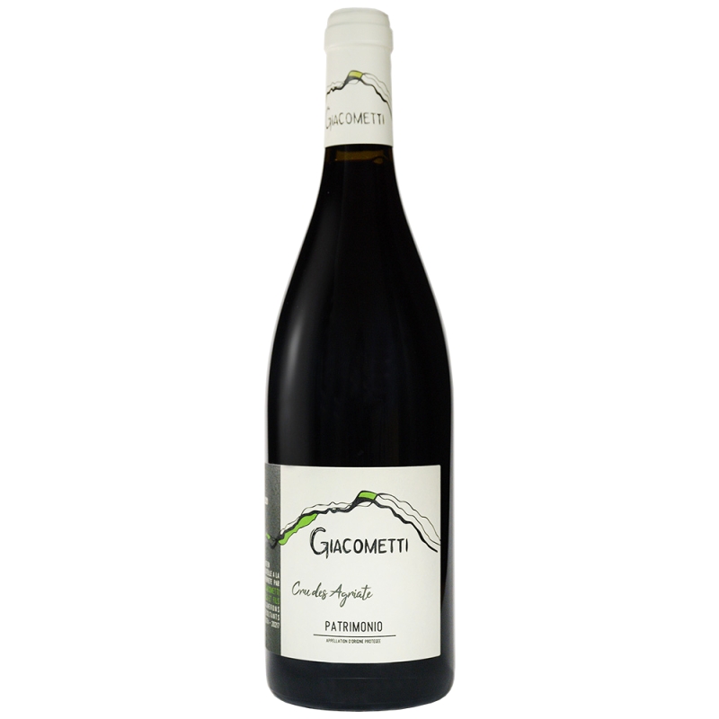 Giacometti, vin Corse bio, Cru des Agriate rouge