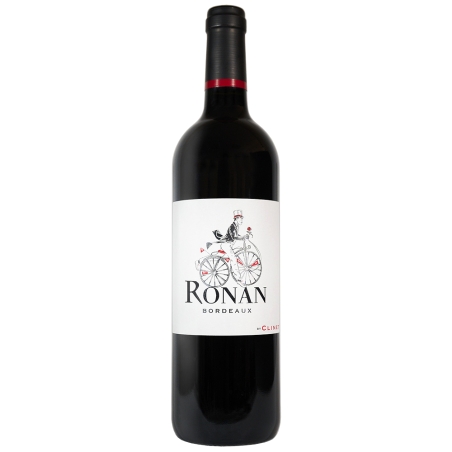 Vin rouge de Bordeaux Ronan by Clinet