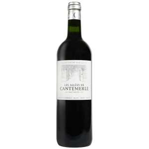 Vin rouge du Haut-Médoc Les Allées de Cantemerle 2019