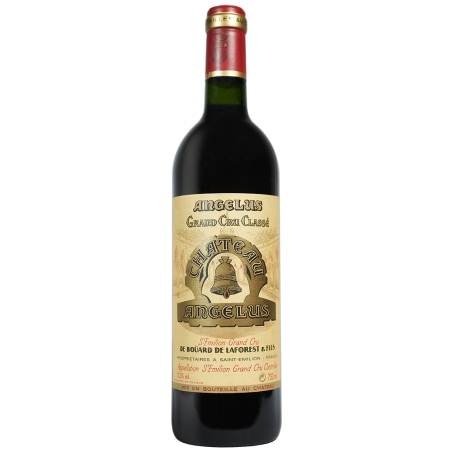 Cru rouge de Saint-Emilion château Angélus 2013