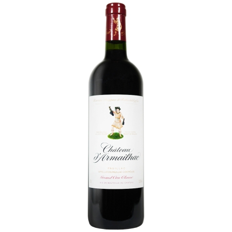 Vin rouge de Pauillac château d'Armailhac 2010