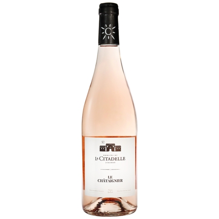 Vin rosé bio du Luberon domaine La Citadelle cuvée Le Châtaignier