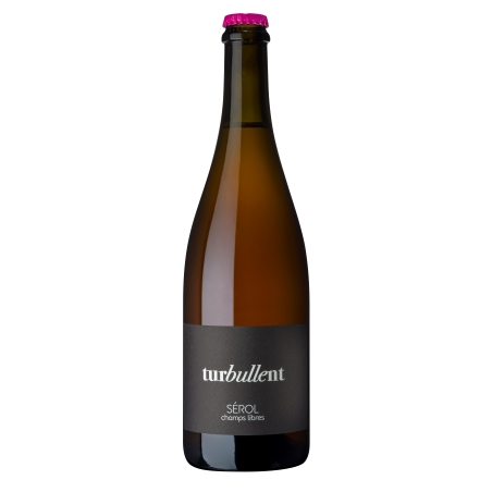 Vin Pétillant naturel rosé de Loire domaine Sérol cuvée Turbullent