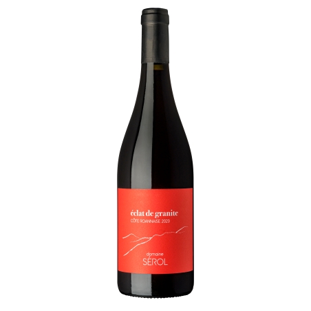 Vin rouge de la Côte Roannaise en magnum Domaine Sérol Eclat de granite