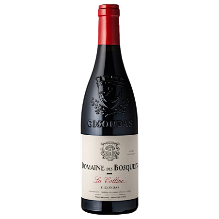 Vin rouge de Gigondas Bosquets cuvée La Colline