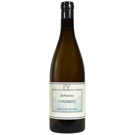 Le vin blanc de Condrieu de François Villard cuvée De Ponçins
