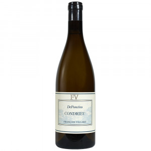 Le vin blanc de Condrieu de François Villard cuvée De Ponçins Le vin blanc de Condrieu de François Villard cuvée De Ponçins