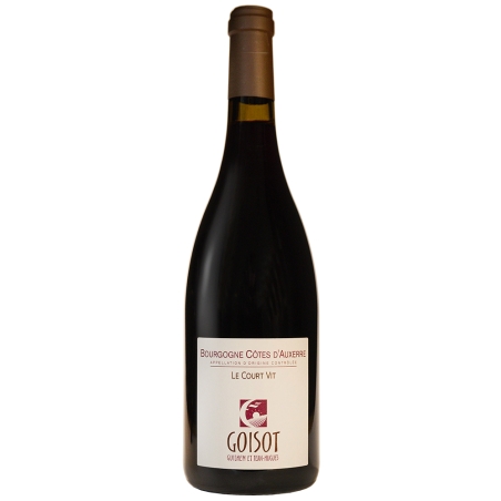 Domaine Goisot Bourgogne Côtes d'Auxerre 
 Le Court Vit vin rouge bio