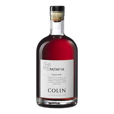 Ratafia de Champagne rouge du domaine Colin