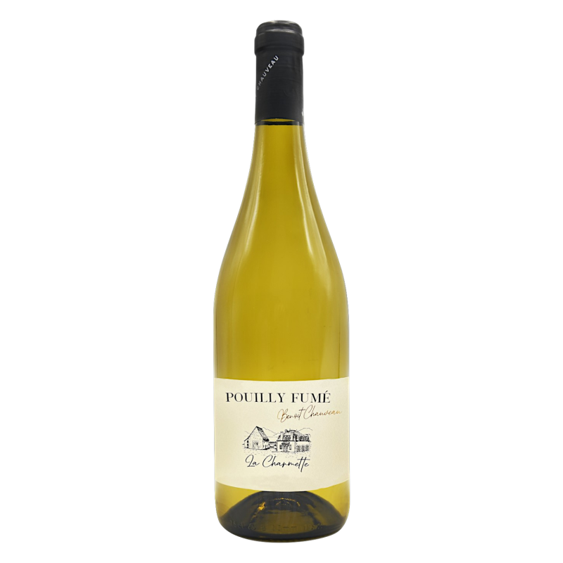 Vin blanc de Pouilly-Fumé domaine Chauveau cuvée La Charmette en magnum