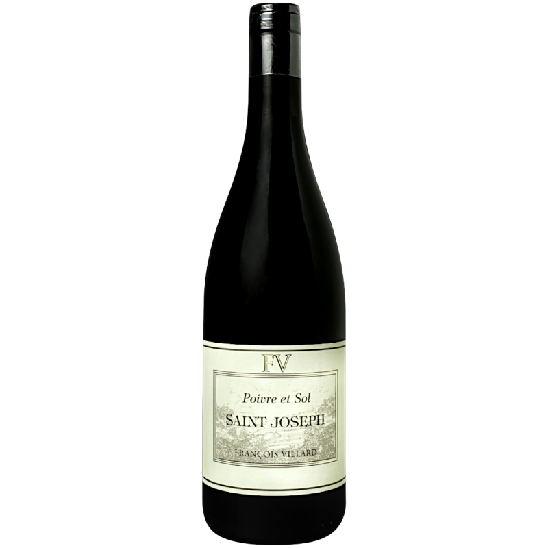 Vin rouge de Saint-Joseph François Villard cuvée Poivre et Sol