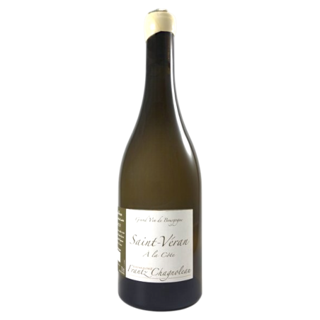 Vin blanc biologique de Saint-Véran Frantz Chagnoleau cuvée A la Côte