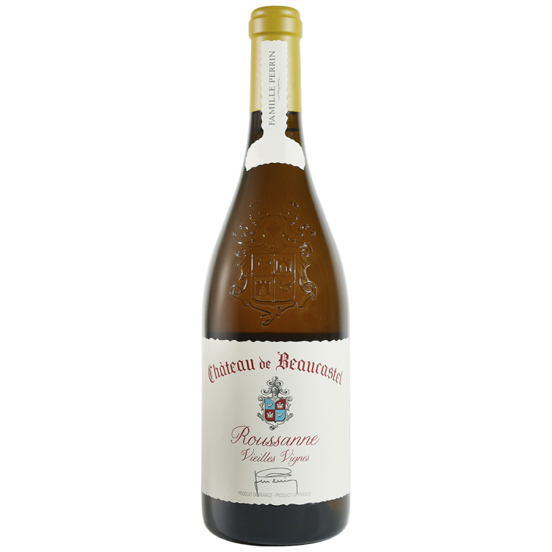 Vin blanc de Châteauneuf du Pape Beaucastel cuvée Roussanne Vieilles Vignes 2023