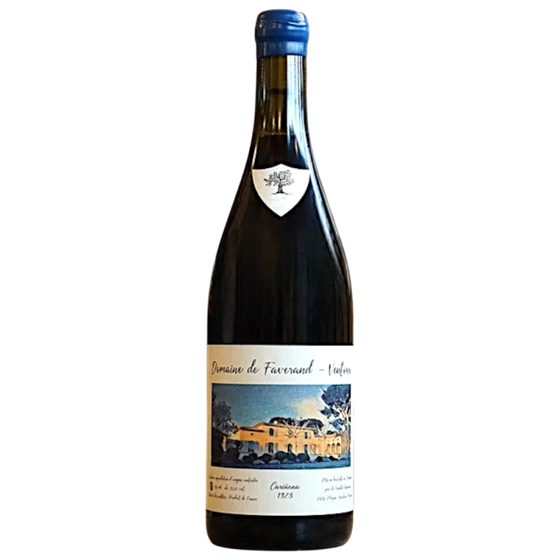 Vin rouge du Ventoux Domaine de Faverand cuvée Cariñena 1923