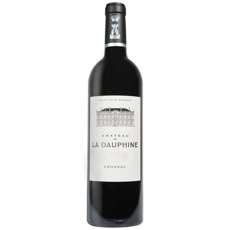 Vin rouge de Fronsac château La Dauphine 2022