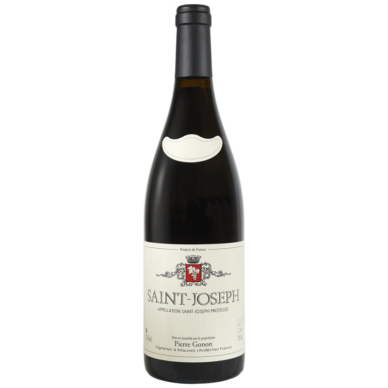 Vin rouge biologique de Saint-Joseph du domaine Pierre Gonon