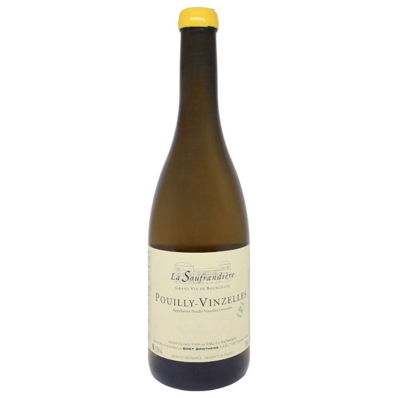 Vin blanc bio de Pouilly-Vinzelles domaine La Soufrandière